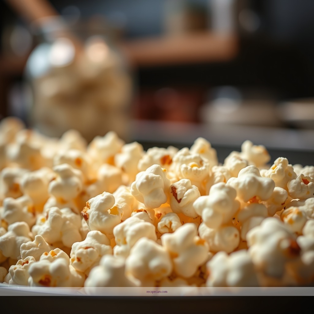 Ingredients - sweet and salty popcorn recipe