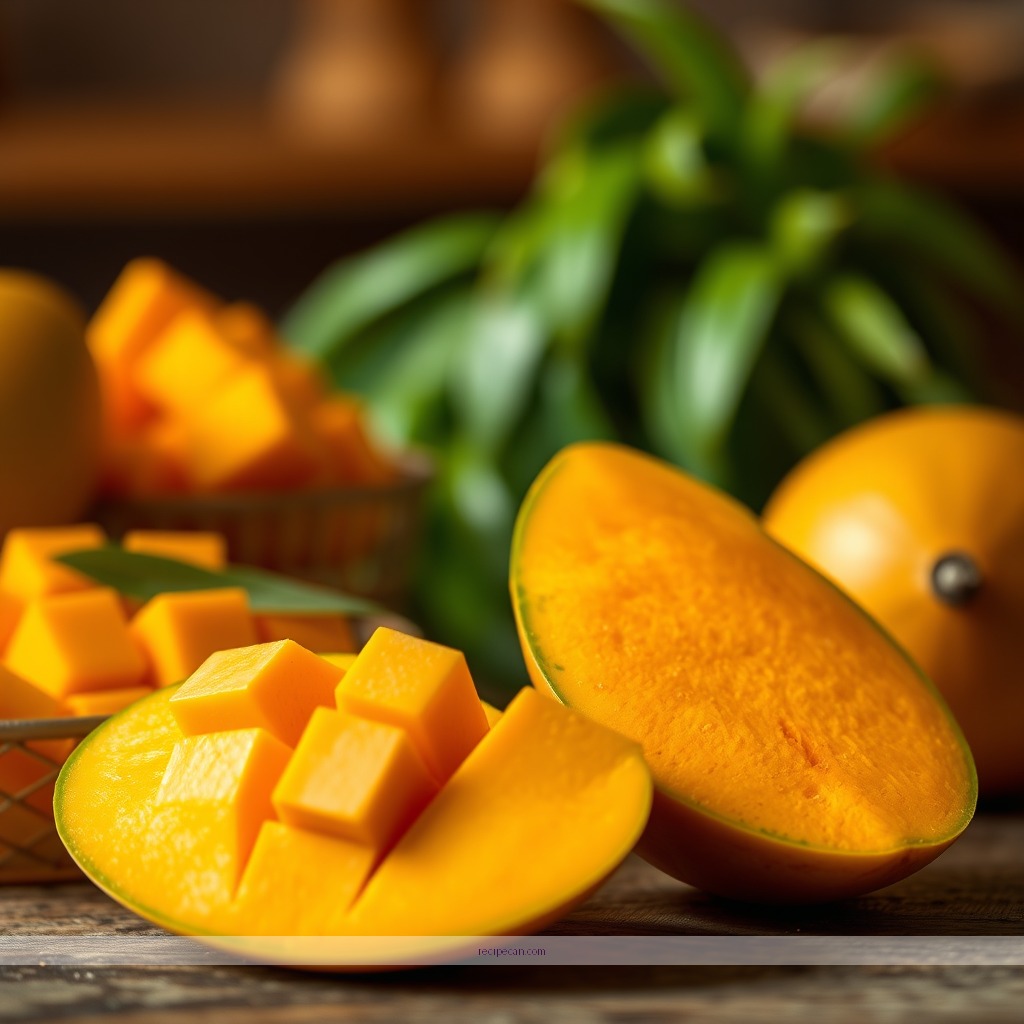 Ingredients - jamba juice mango go go recipe