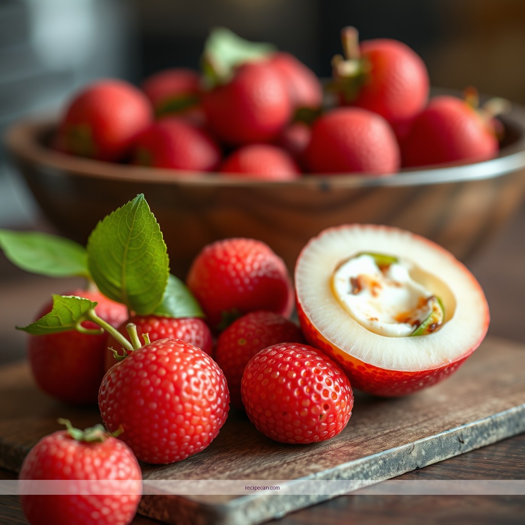 Ingredients - litchi juice recipes