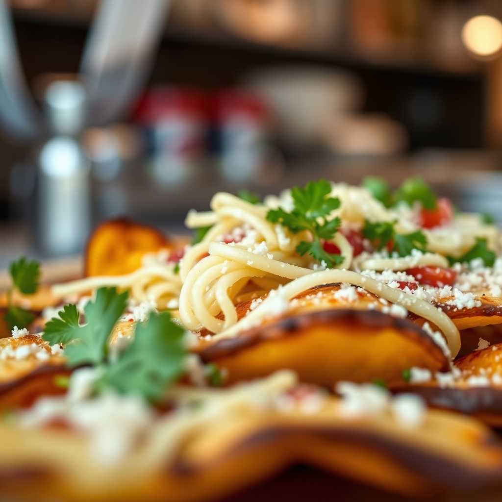 Ingredients - potato nachos recipe