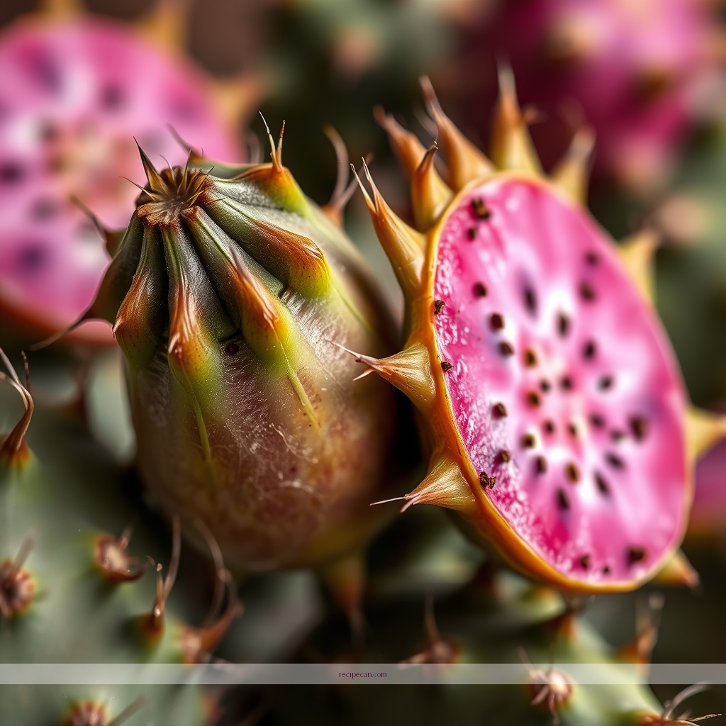 Ingredients - prickly pear juice recipe