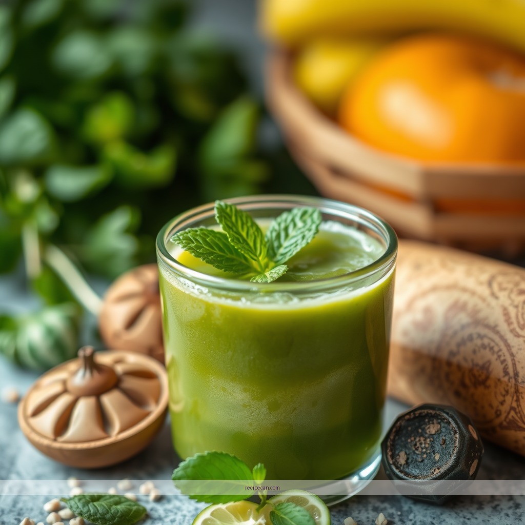 Ingredients - recipe detox juice