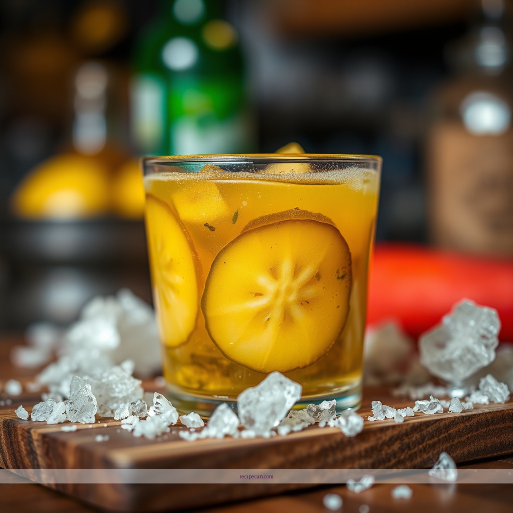 Ingredients - recipe with pickle juice