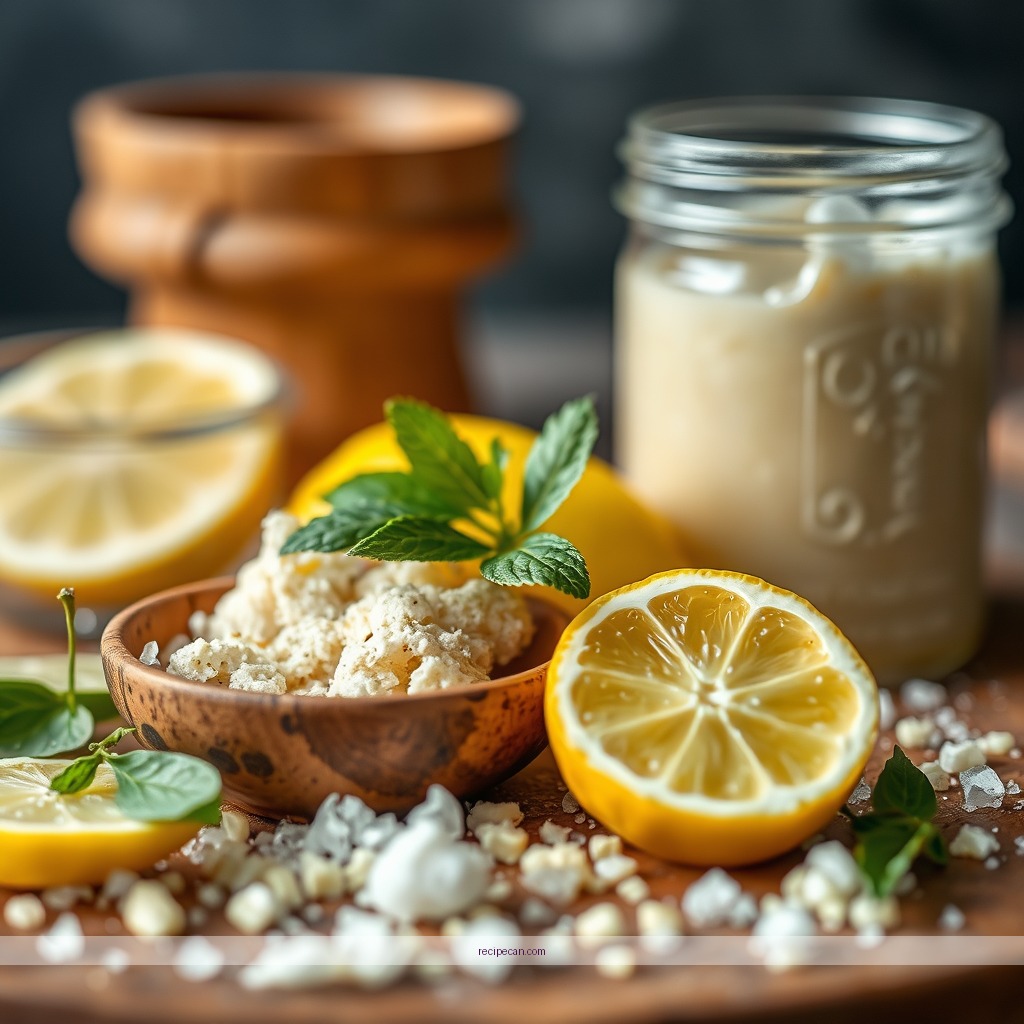 Ingredients - recipes with lemon juice