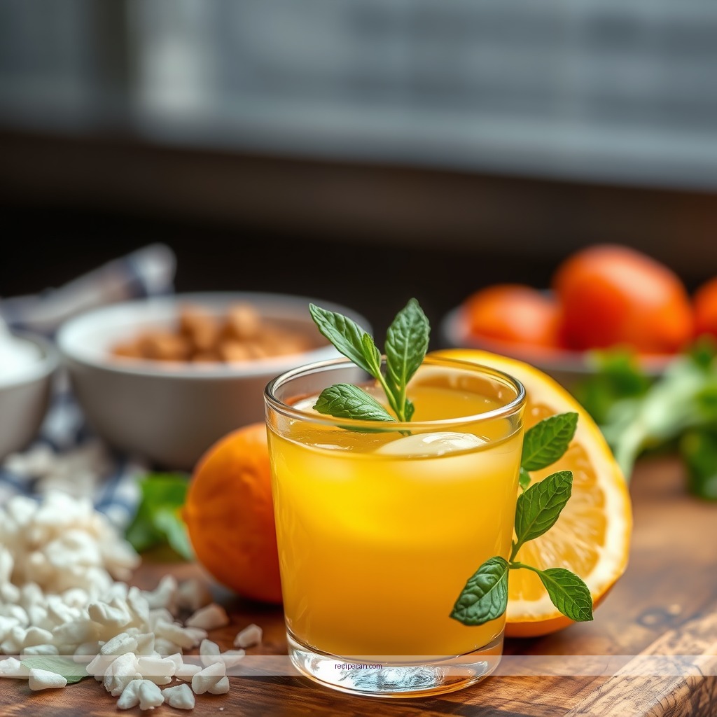 Ingredients - aus juice recipe