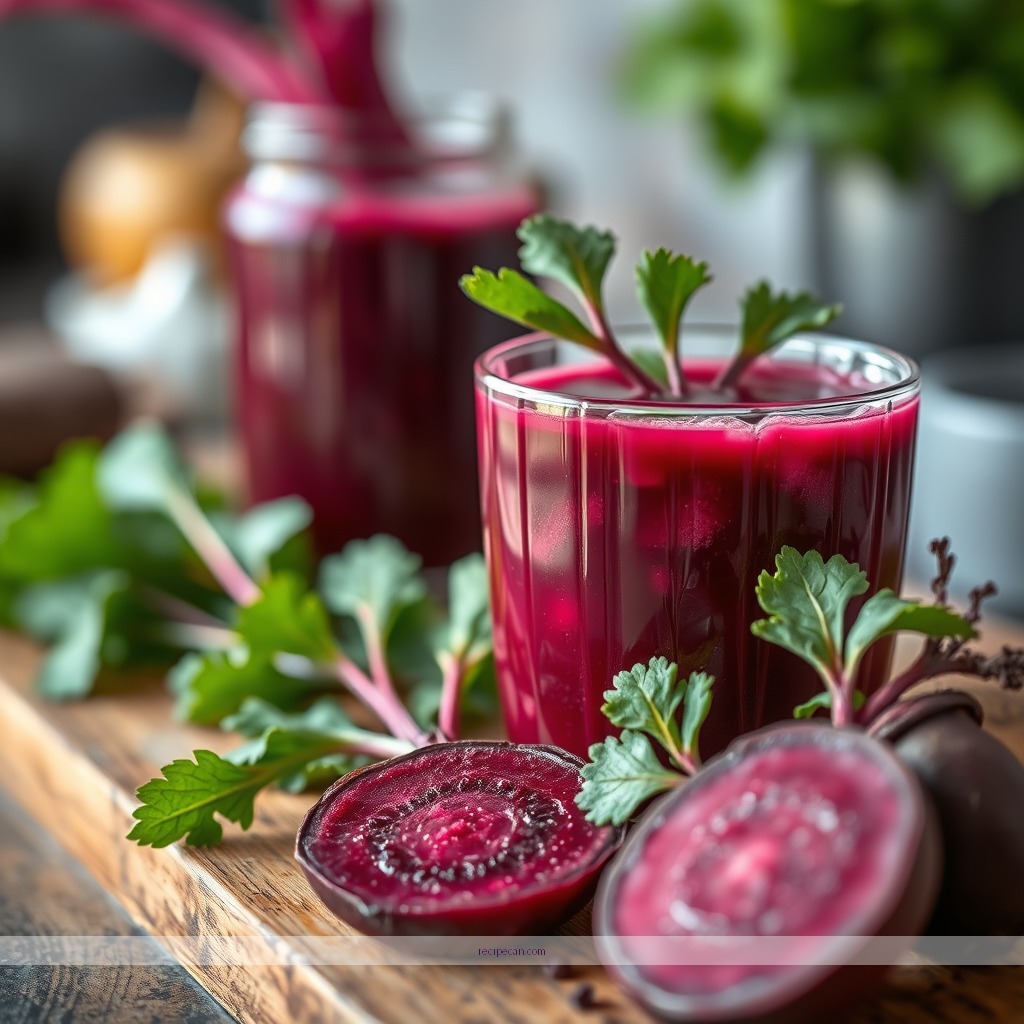 Ingredients - beetroot juice recipes