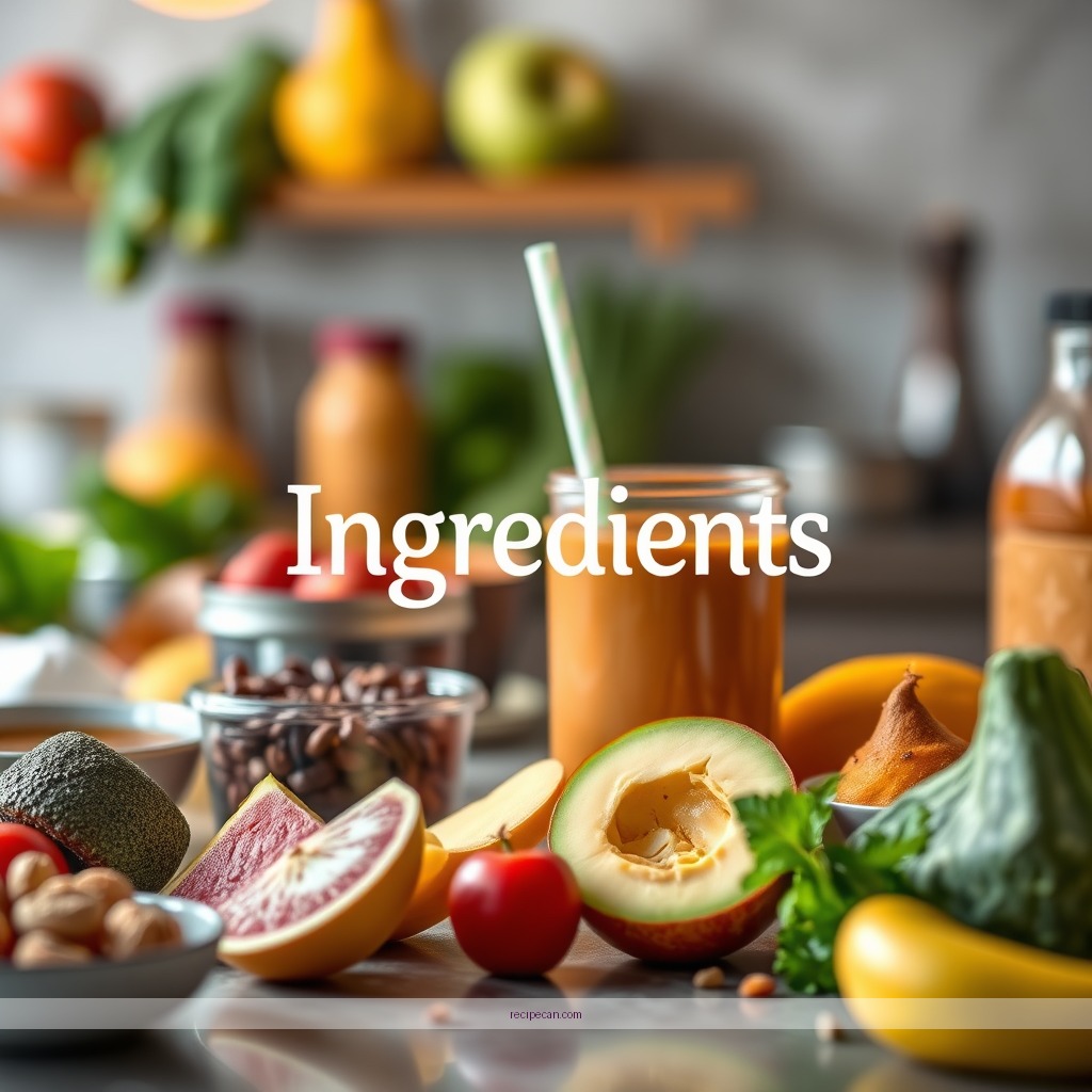 Ingredients - jamba juice recipes