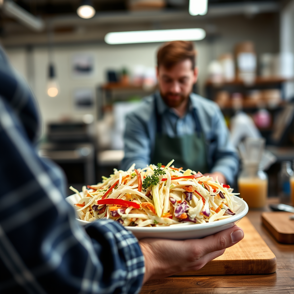 Ingredients - coleslaw recipe no mayonnaise