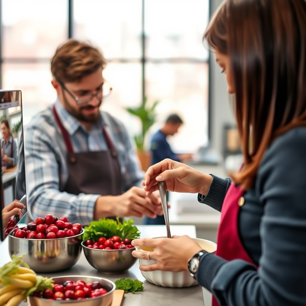 Instructions - cranberry mayonnaise recipe