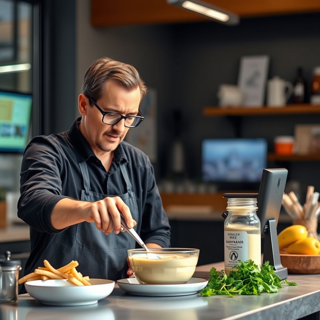 Instructions - basic mayonnaise recipe