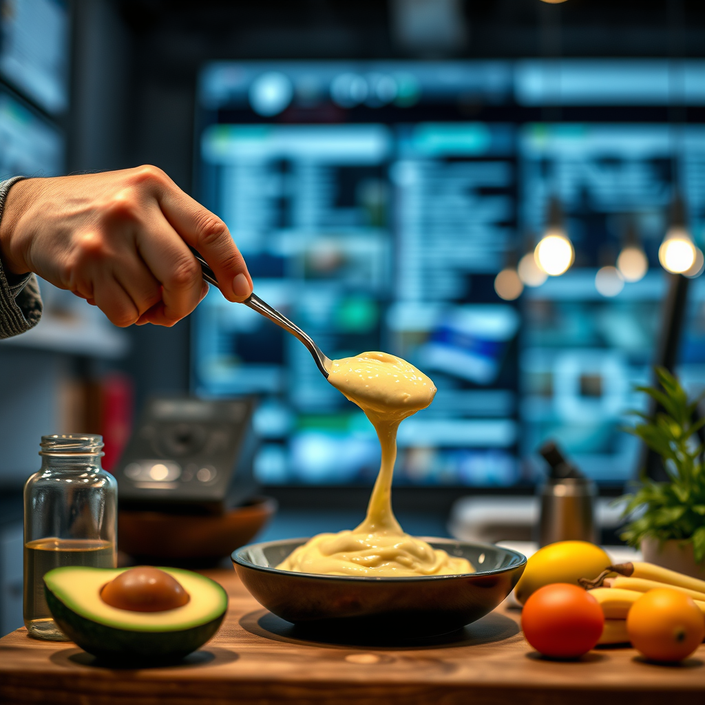 Instructions - mayonnaise recipe with avocado oil