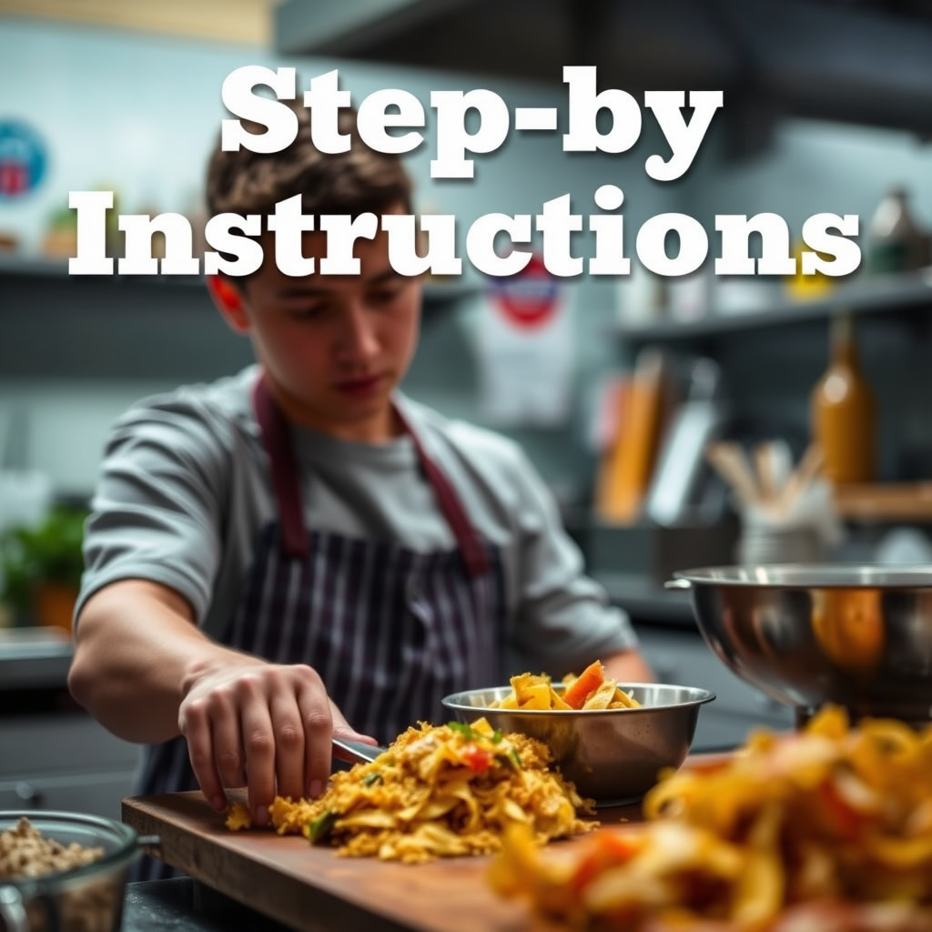 Instructions - nacho cheese recipe