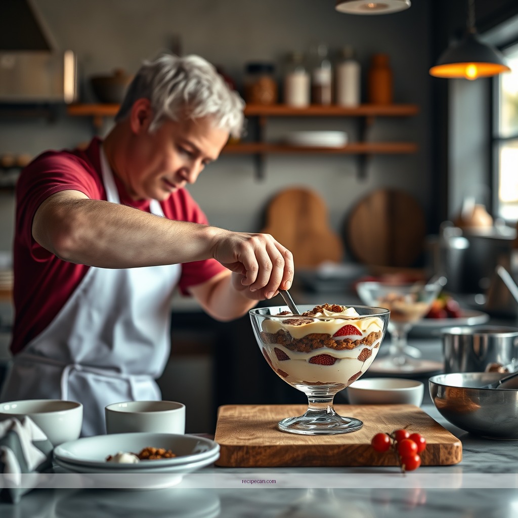 Instructions - eggnog trifle recipe