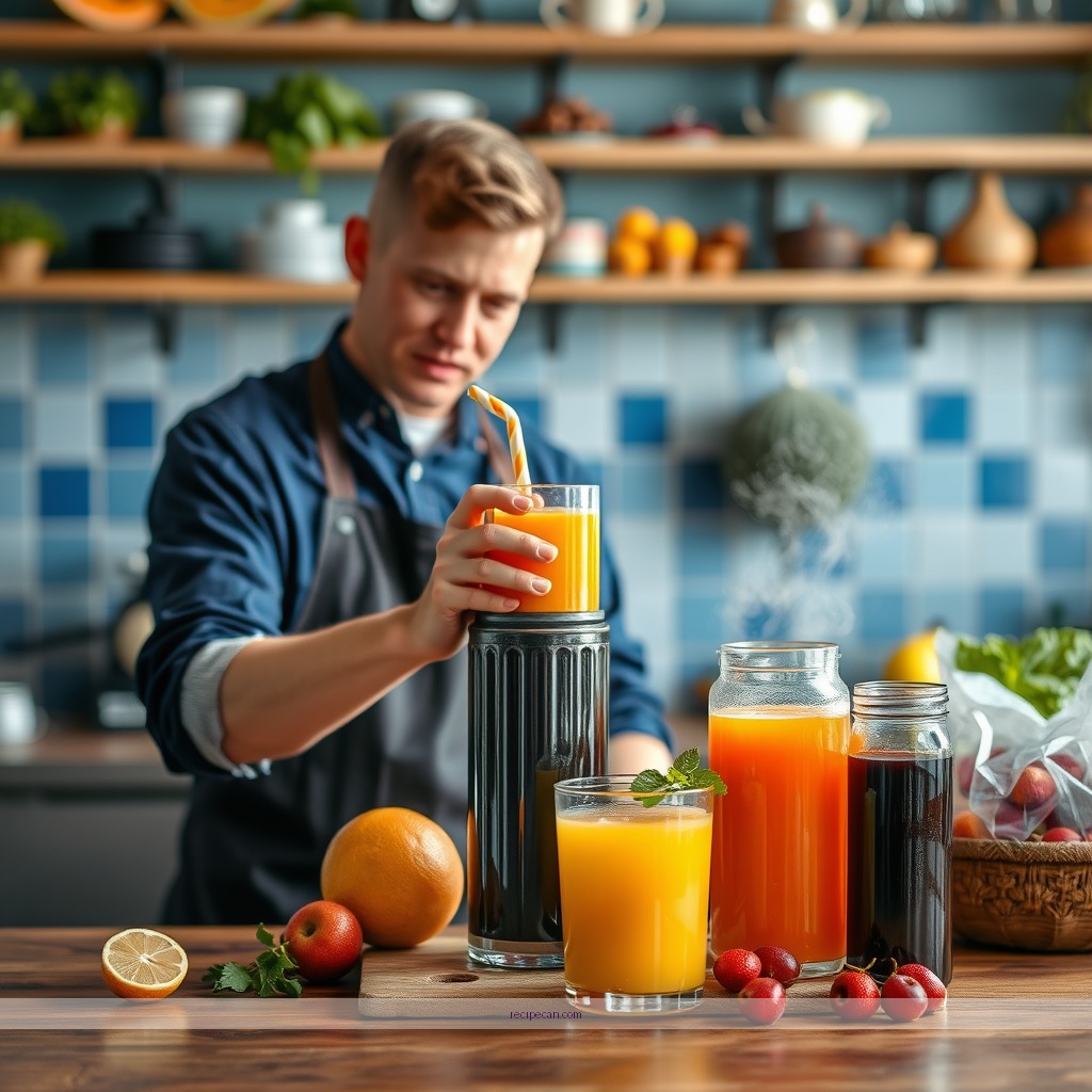 Instructions - fruit juice recipes