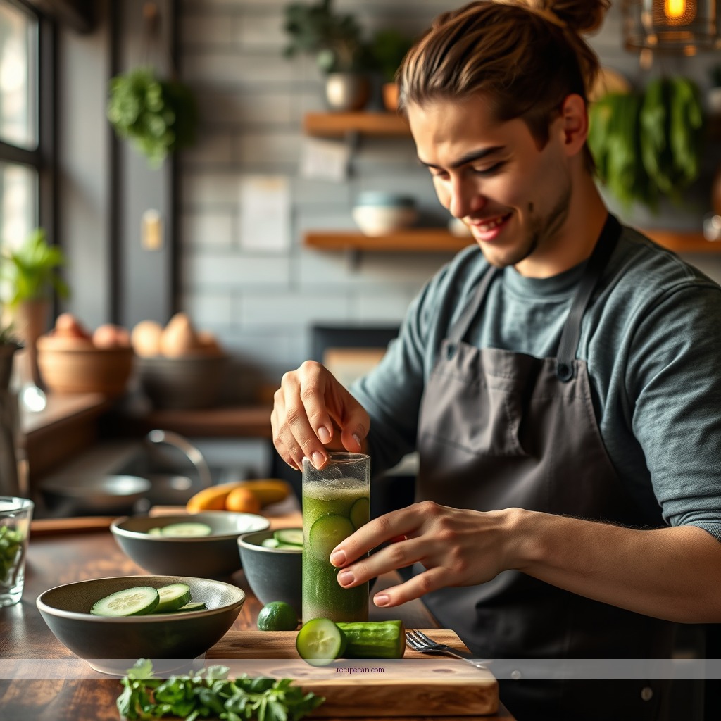 Instructions - cucumber juice recipes
