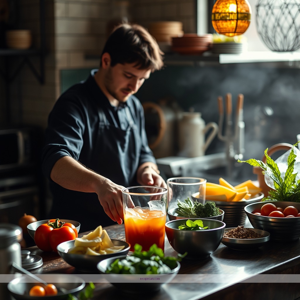 Instructions - au juice recipe