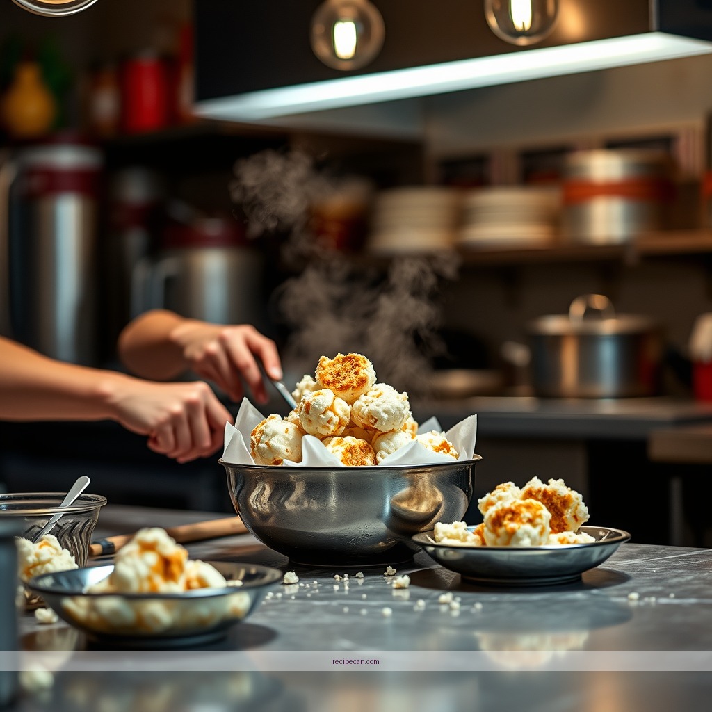 Instructions - popcorn balls recipe