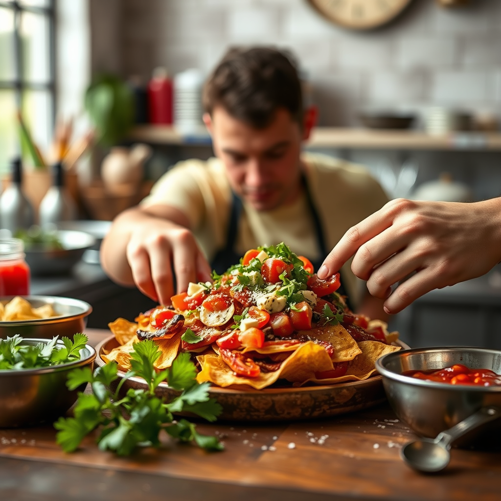 Instructions - simple nacho recipe