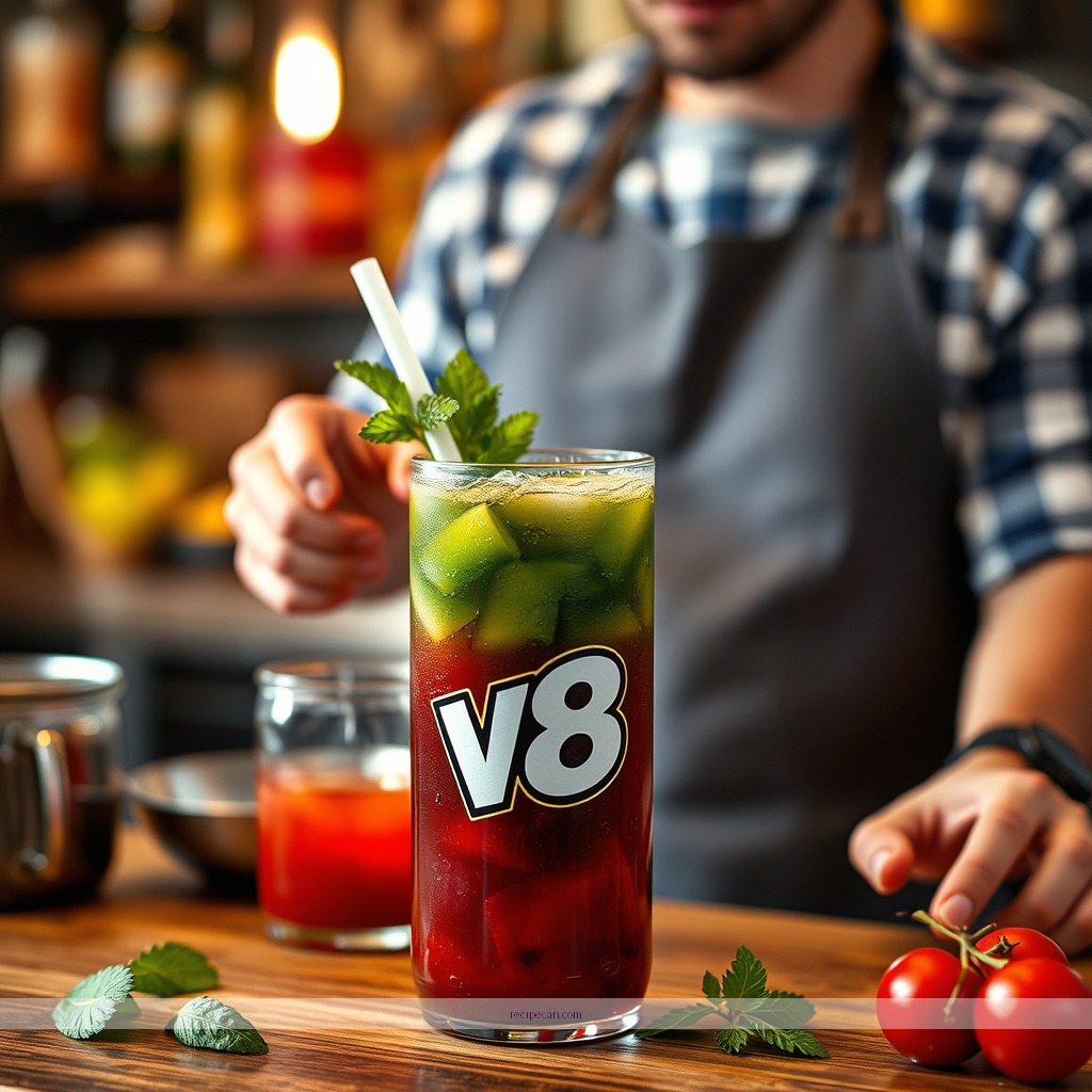 Instructions - homemade v8 juice recipe