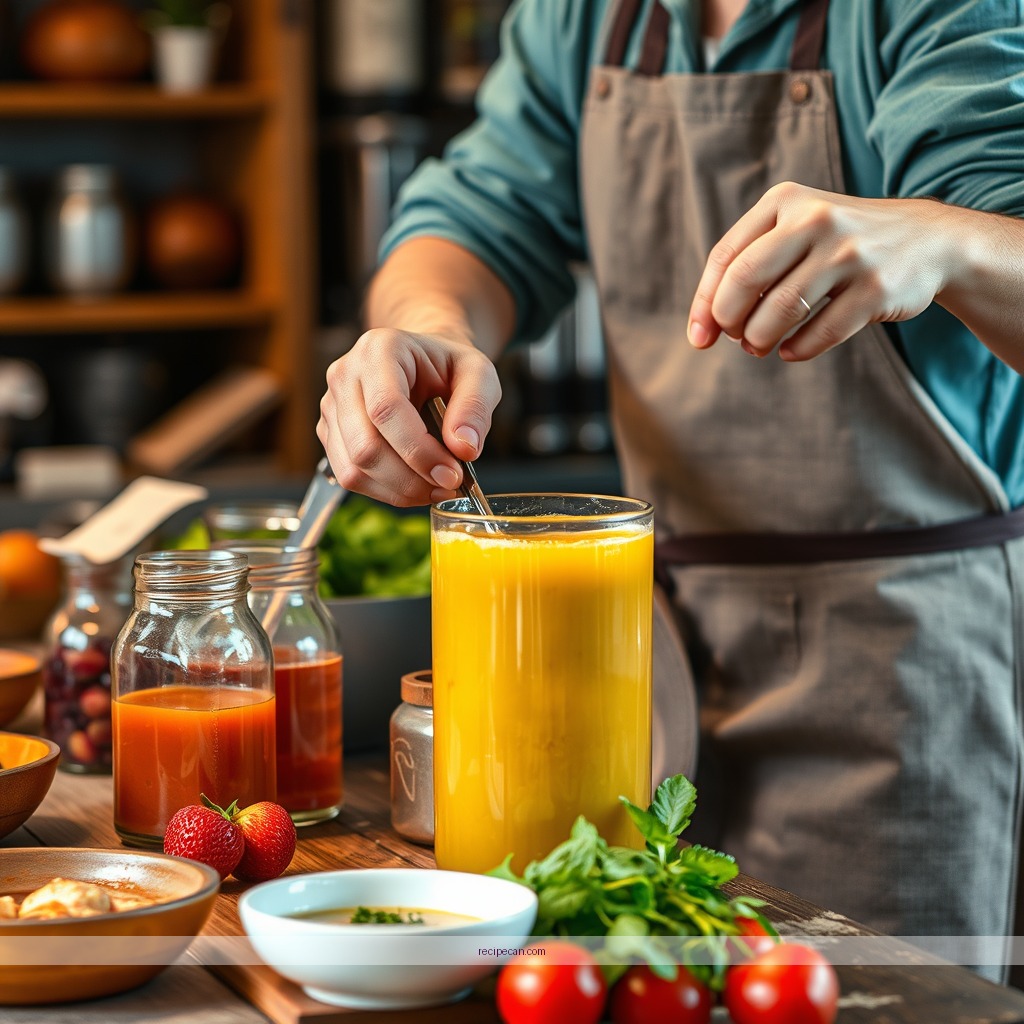 Instructions - juice recipe for inflammation