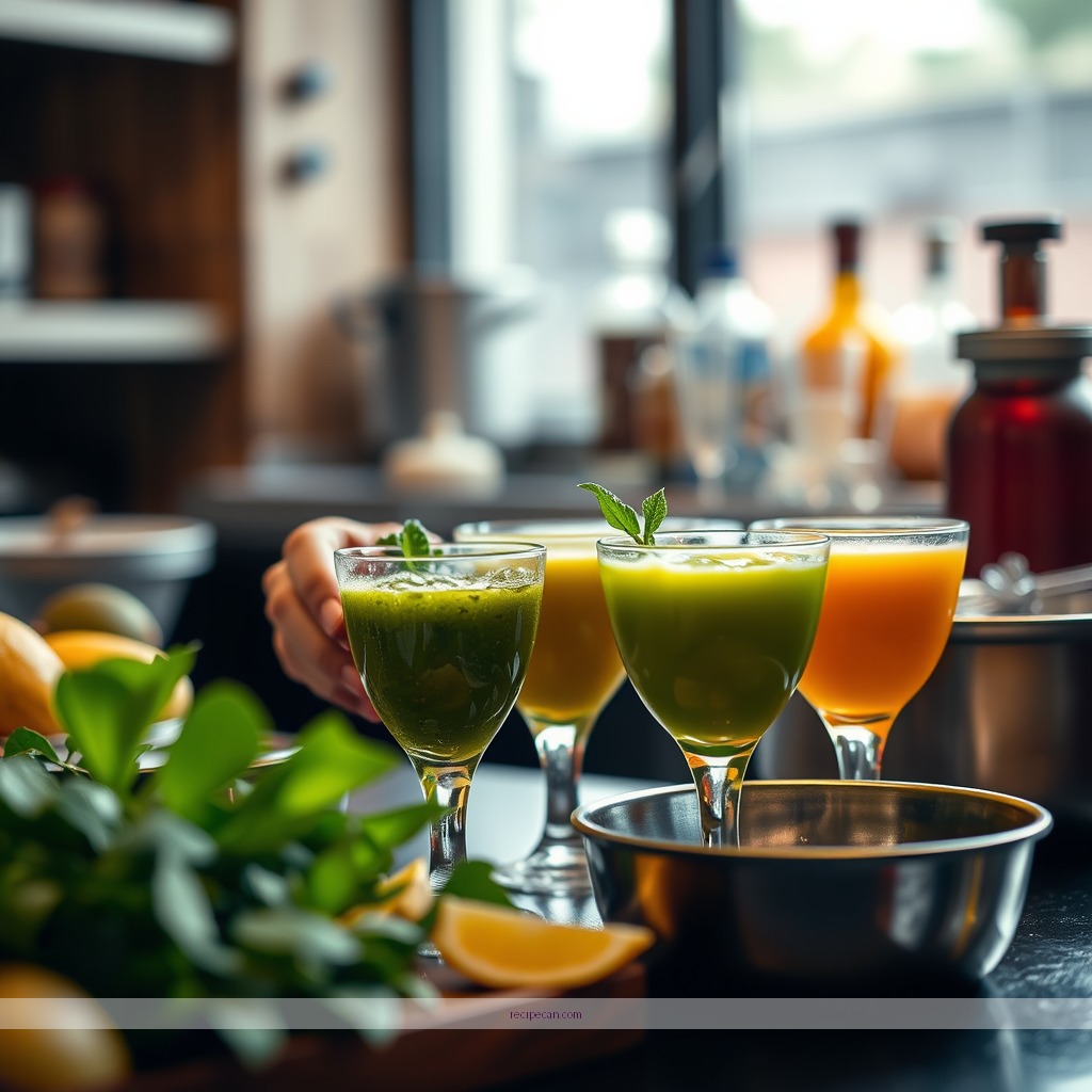 Instructions - juice shots recipes