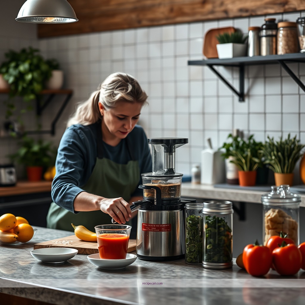 Instructions - juicer recipes for health