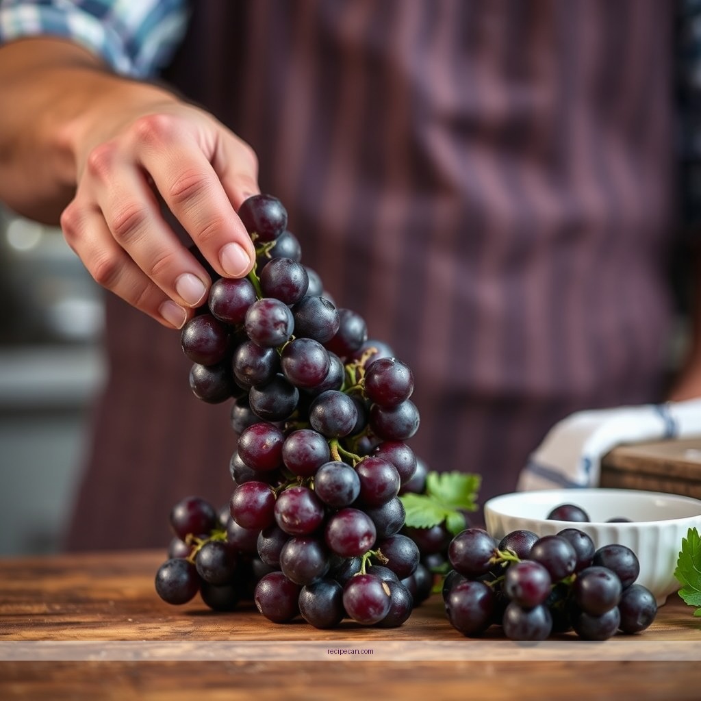 Instructions - juicing grapes recipes