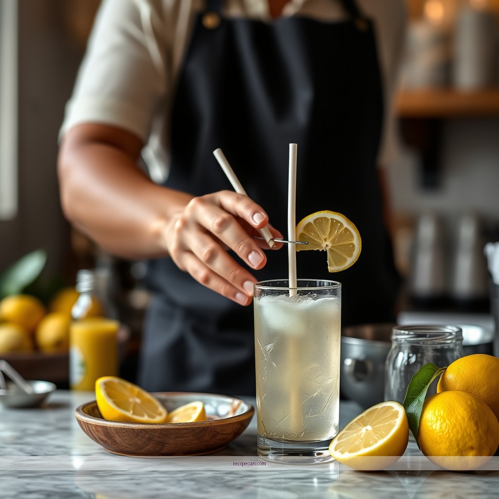 Instructions - lemon juice drink recipe