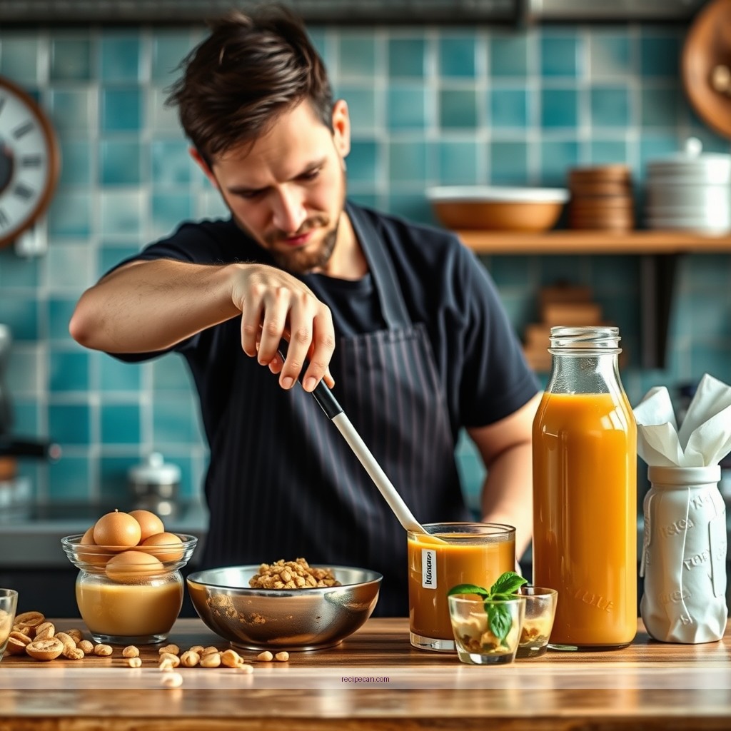 Instructions - peanut juice recipe