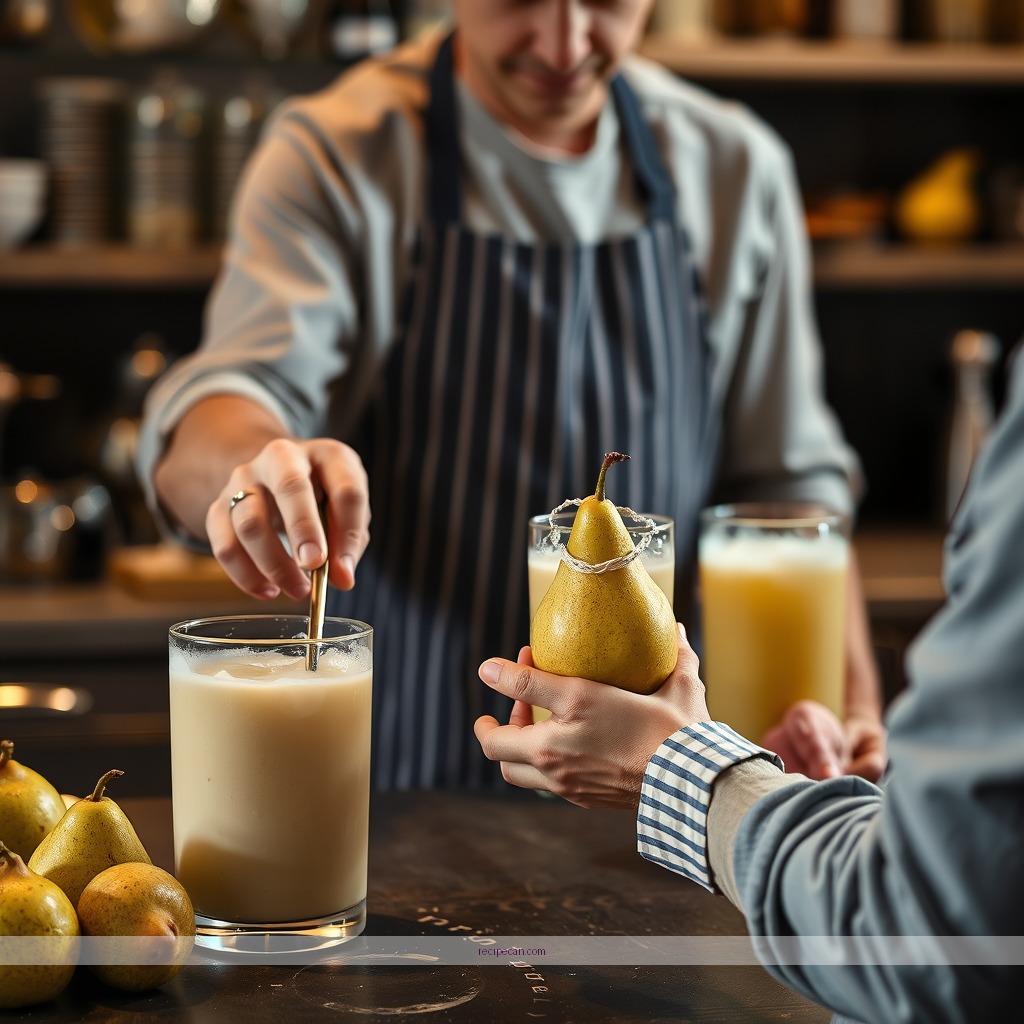 Instructions - pear fruit juice recipes