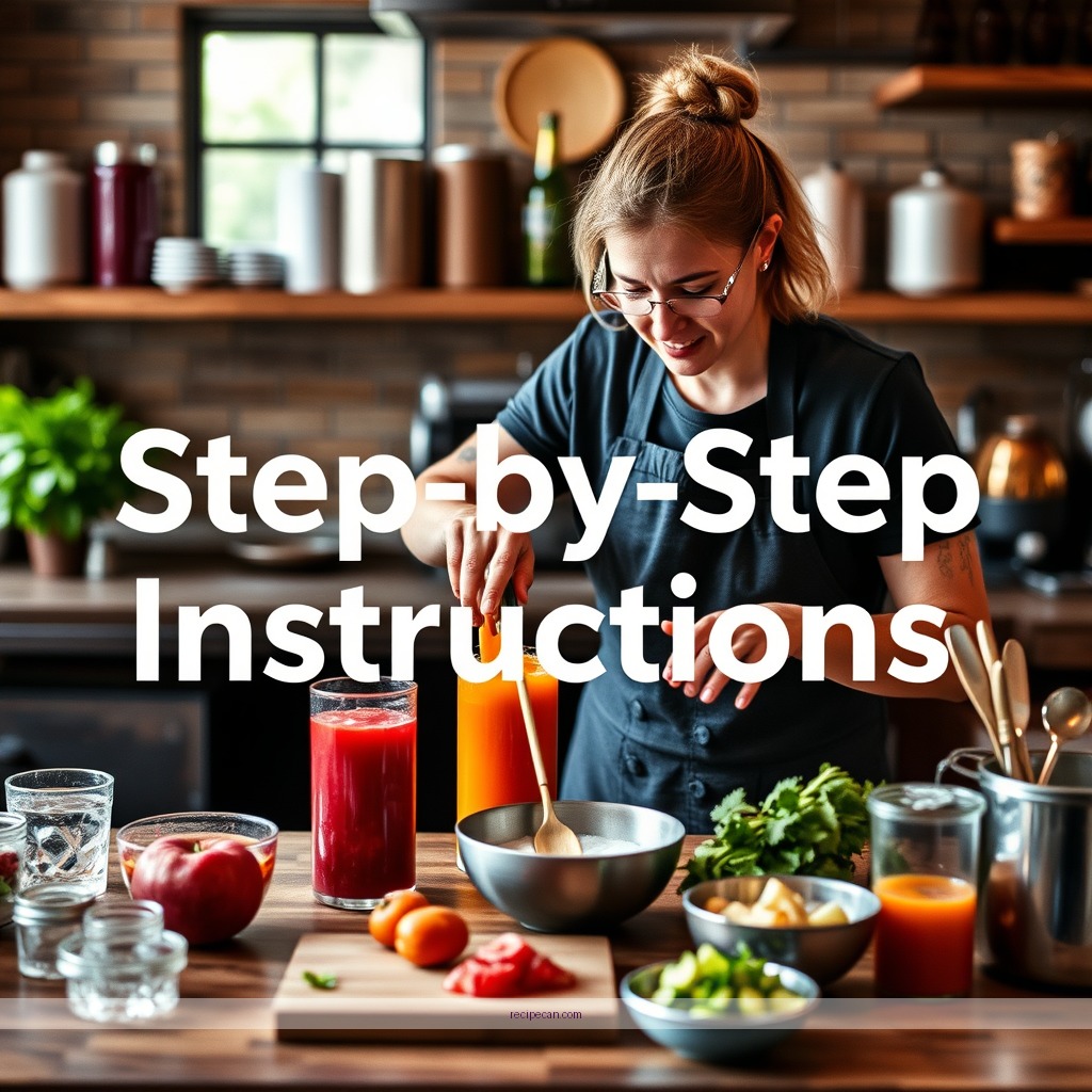 Instructions - pressed juice recipes