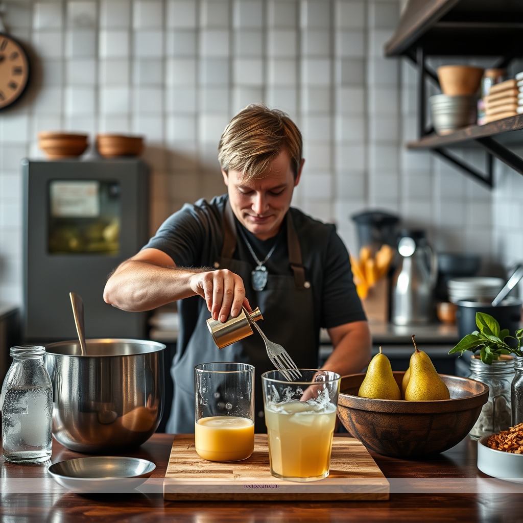 Instructions - recipe pear juice