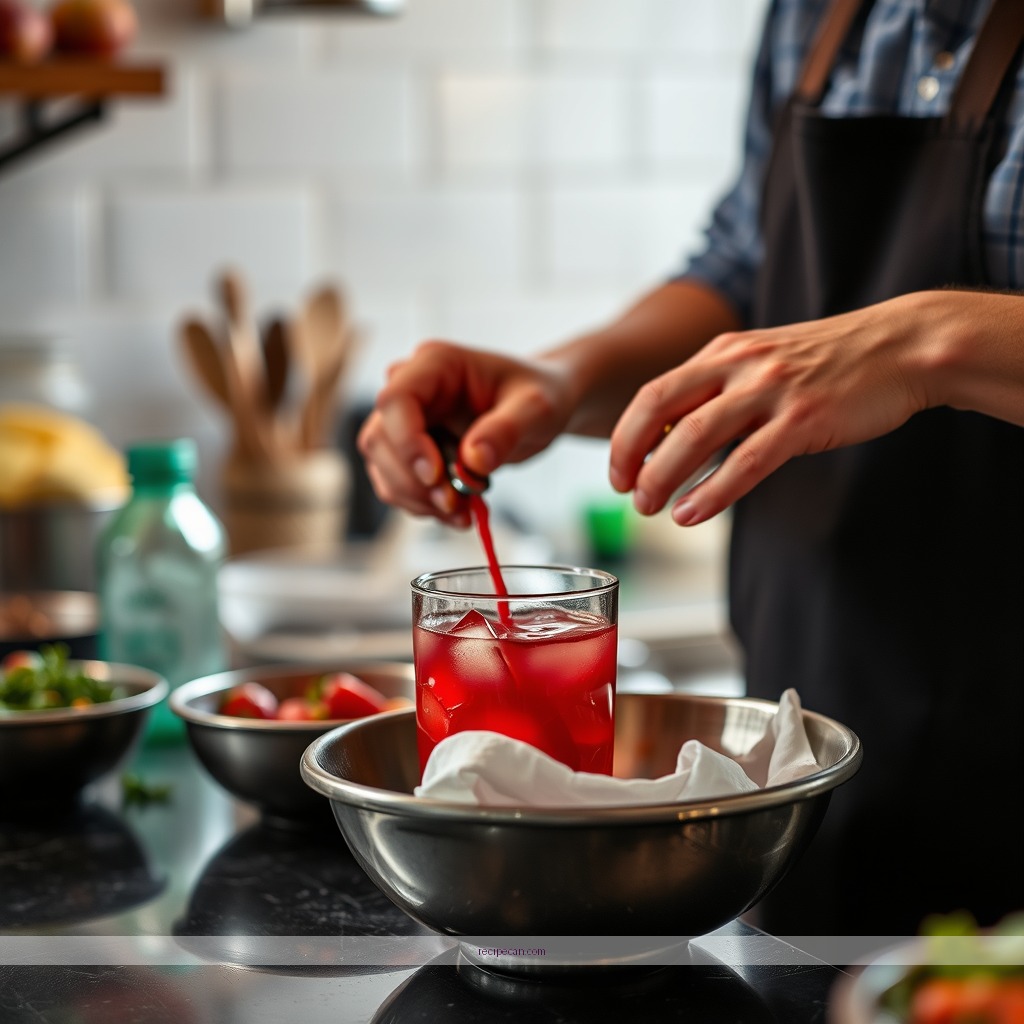 Instructions - recipe pomegranate juice