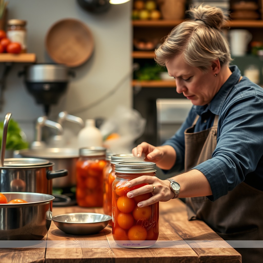 Instructions - recipes for tomato juice canning