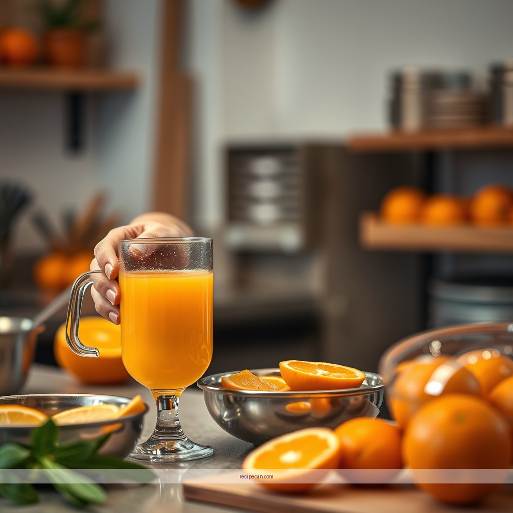 Instructions - recipes using orange juice