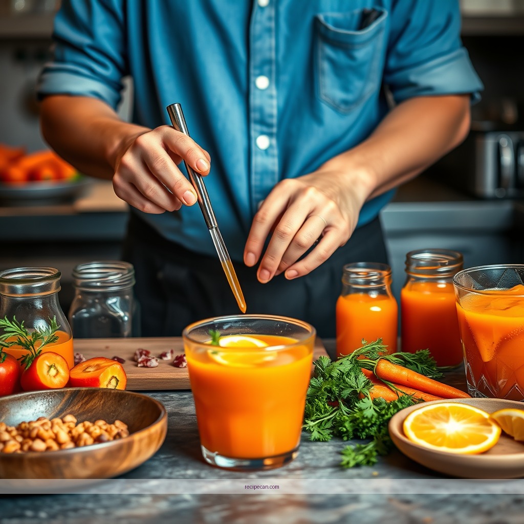 Instructions - recipes with carrot juice