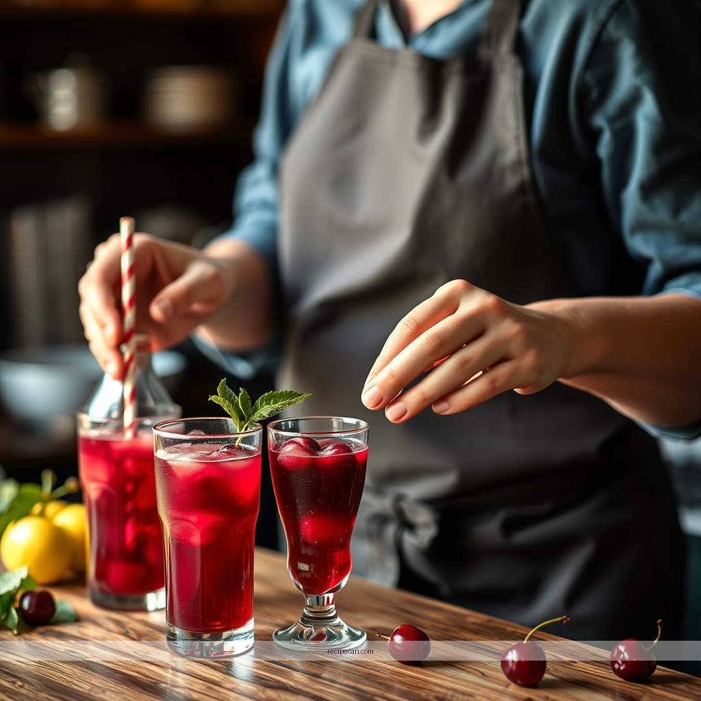 Instructions - tart cherry juice drink recipes