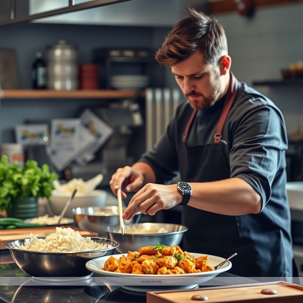 Instructions - recipes with popcorn chicken