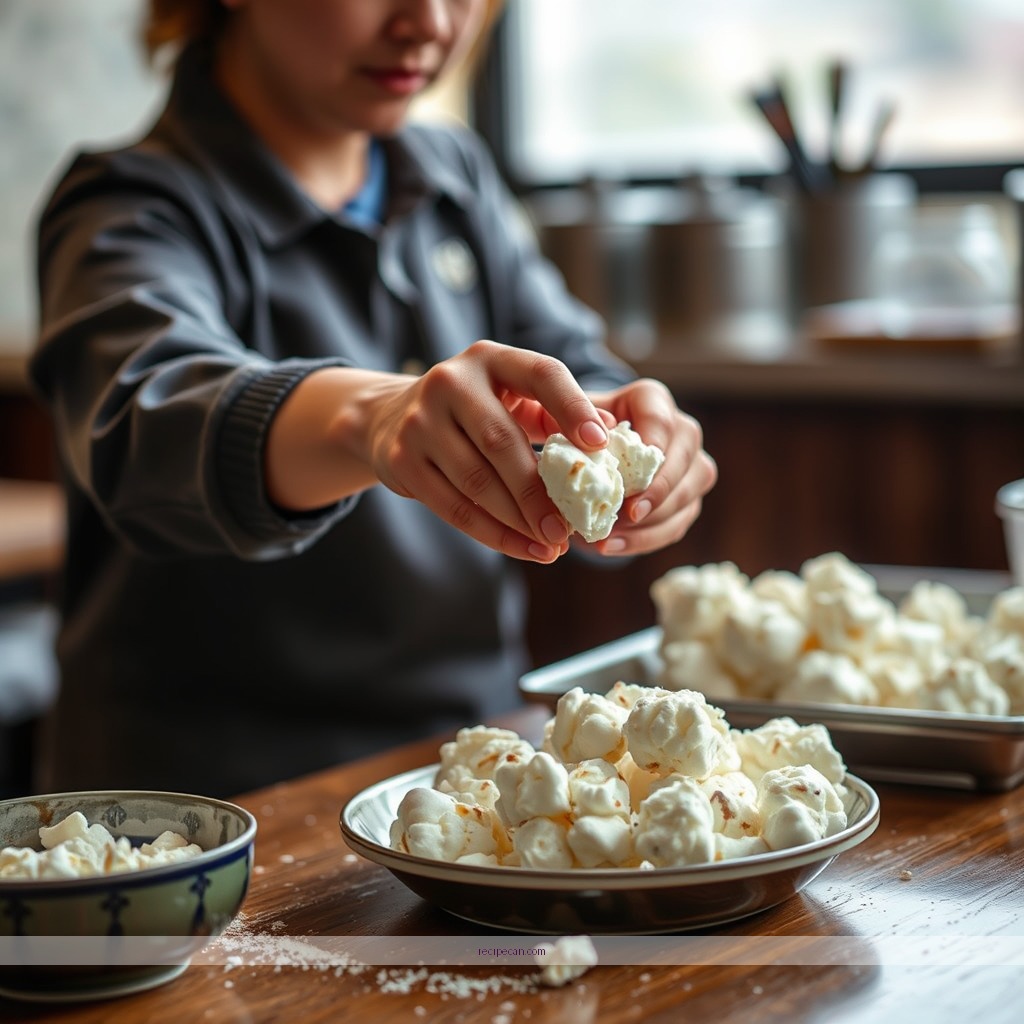Instructions - marshmallow popcorn balls recipe