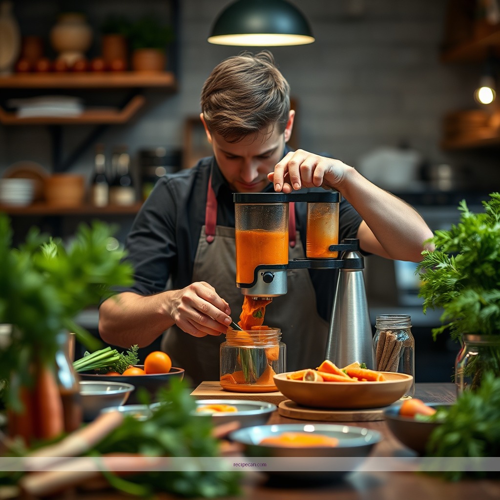 Instructions - carrot juice recipe juicer