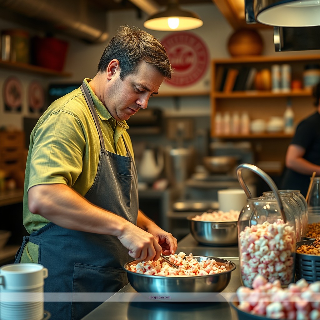 Instructions - pink popcorn recipe