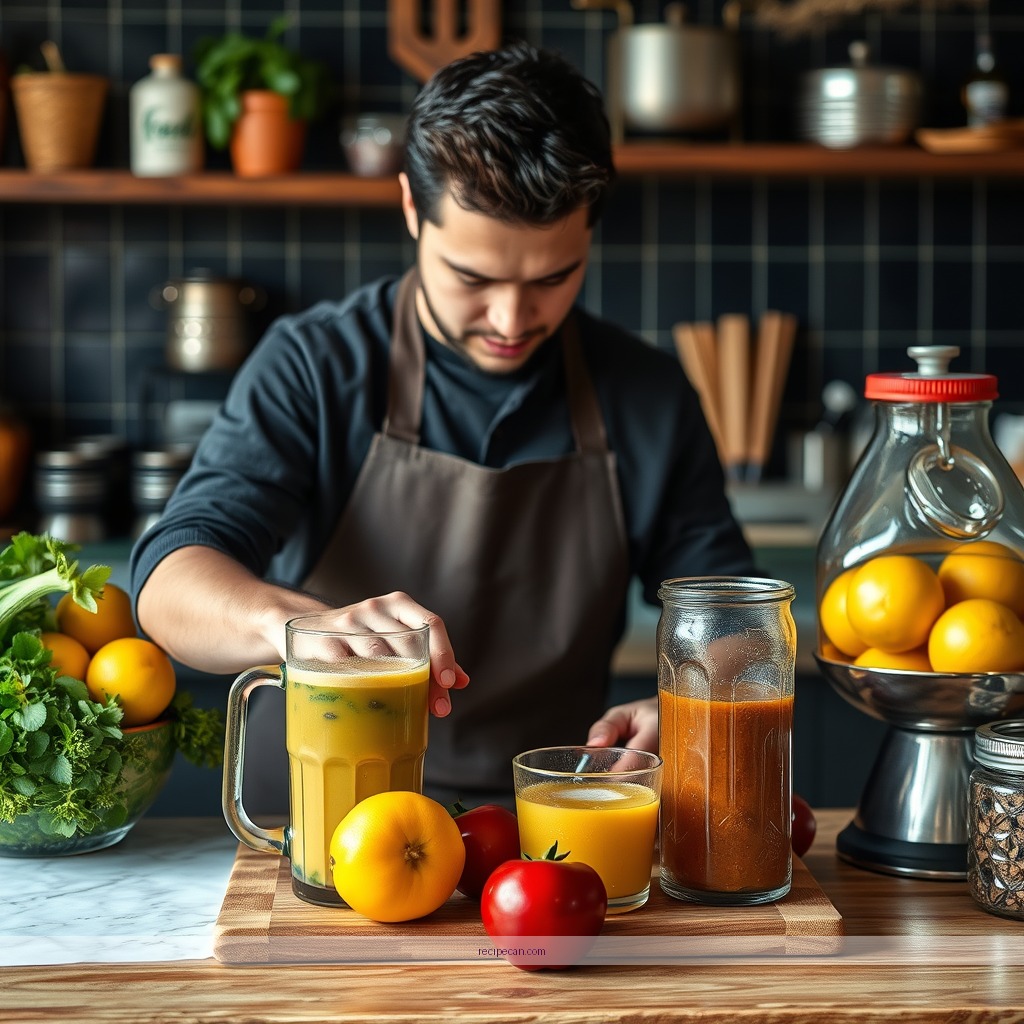 Instructions - fresh juice recipe