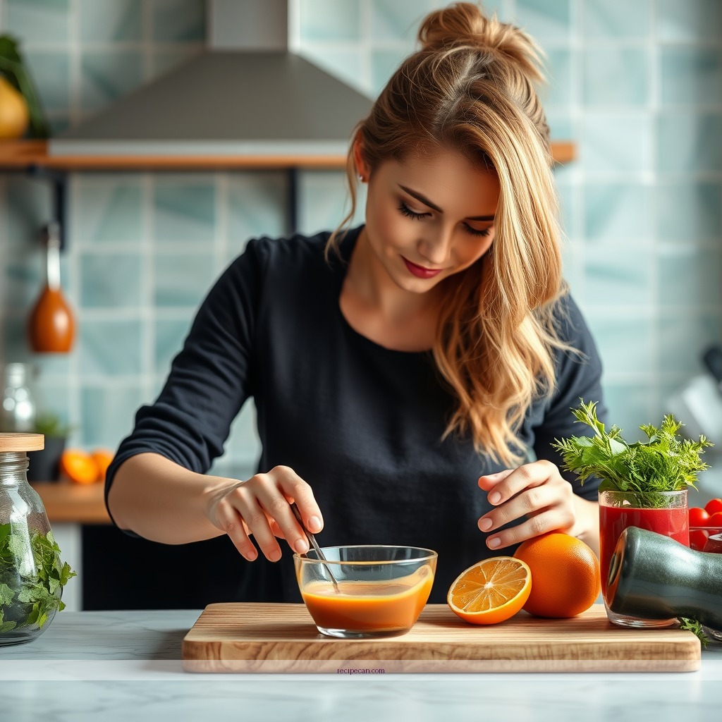 Instructions - juice recipe for weight loss