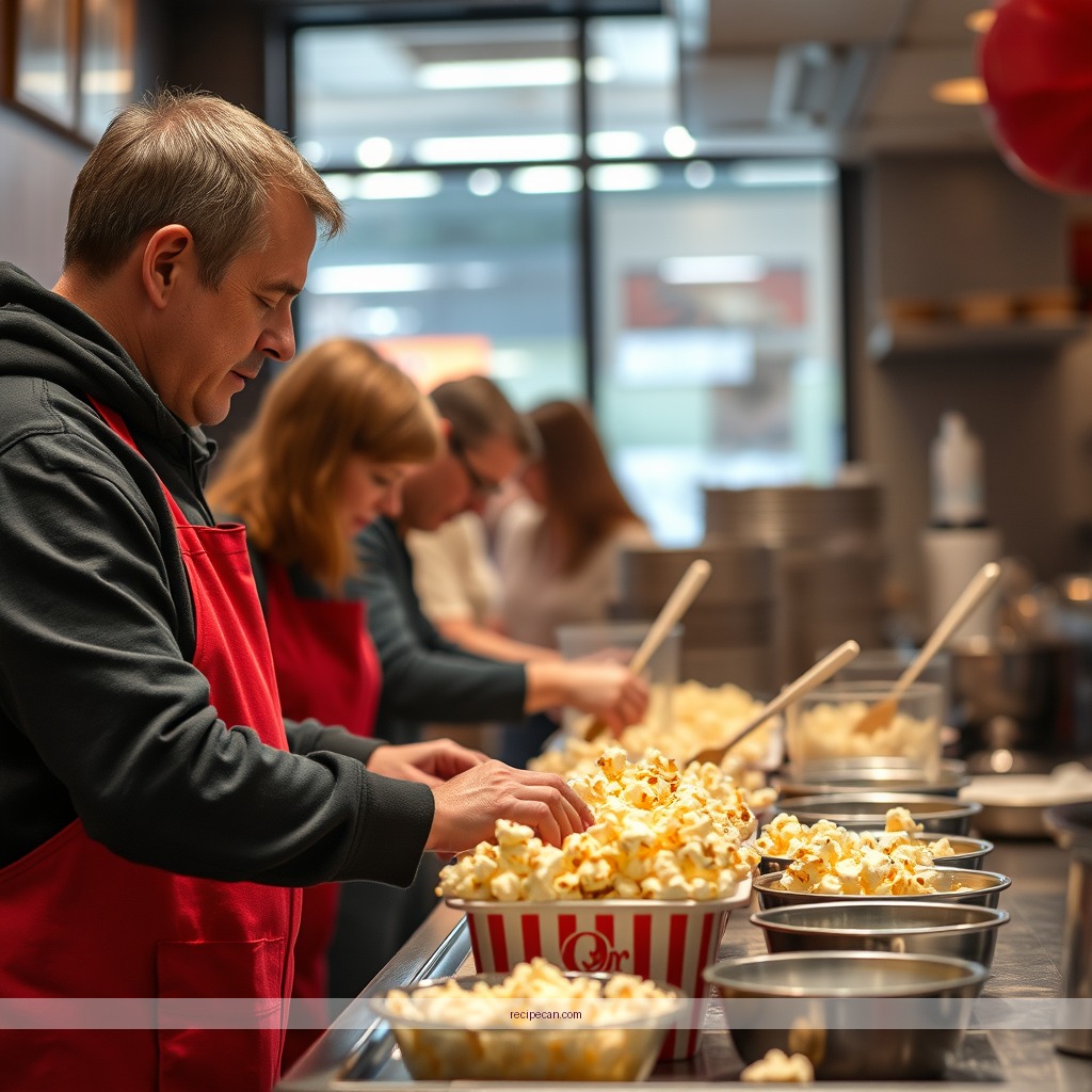 Instructions - popcorn movie theater recipe