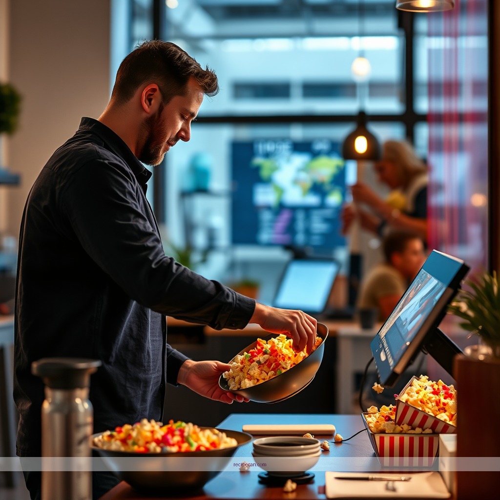 Instructions - rainbow popcorn recipe