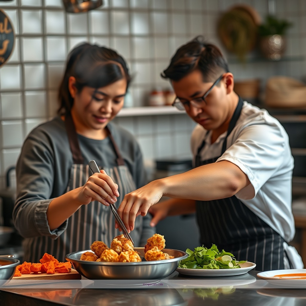 Instructions - recipe for popcorn chicken