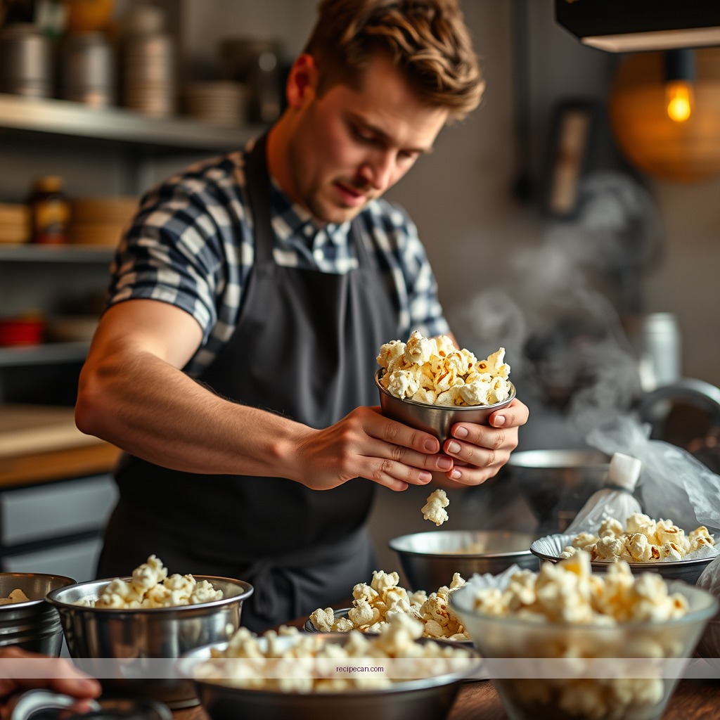 Instructions - easy popcorn recipes