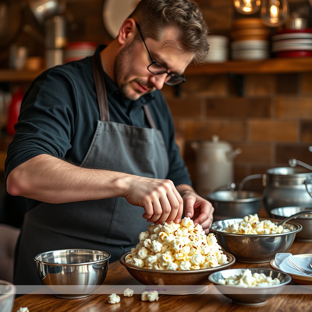 Instructions - sweet popcorn recipes