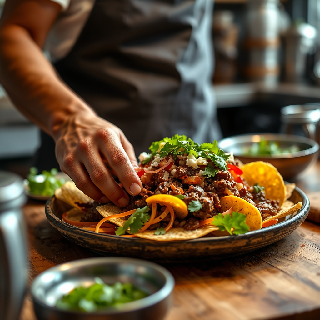 Instructions - ground beef for nachos recipe