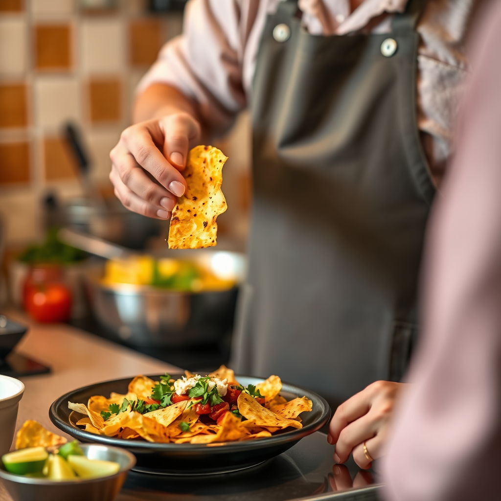 Instructions - homemade nachos chips recipe